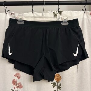 Nike Dri-FIT ADV Mid-Rise 3" Brief-Lined Running Shorts 
Women’s Size Large